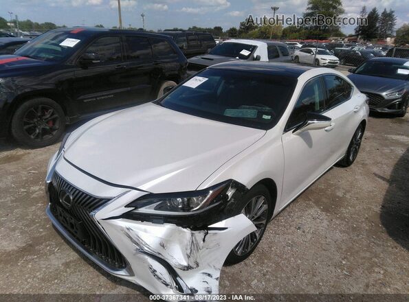 58ADZ1B10LU063457 2020 LEXUS ES Белый Передняя левая четверть