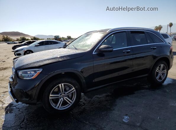 W1N0G8DB8MV307438 2021 MERCEDES-BENZ GLC-CLASS Черный Передняя левая четверть