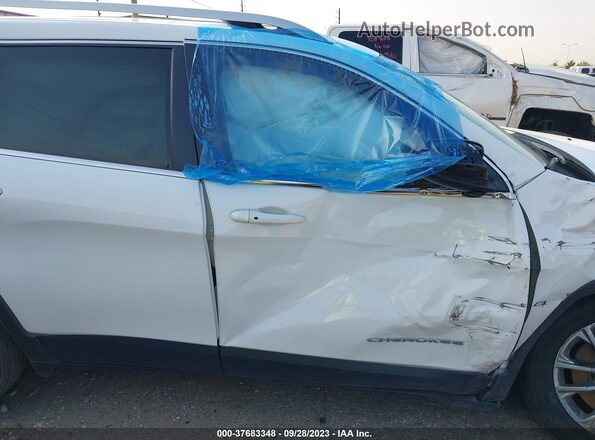 1C4PJLLB2LD556530 2020 JEEP CHEROKEE LATITUDE PL Белый Вид задней части салона
