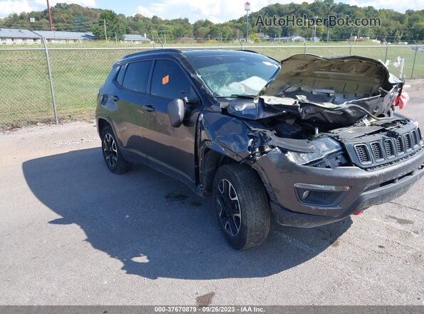3C4NJDDB1LT166797 2020 JEEP COMPASS Серый Передняя правая четверть