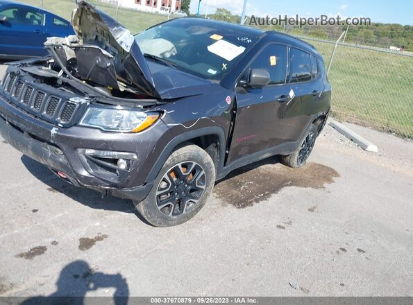 3C4NJDDB1LT166797 2020 JEEP COMPASS Серый Передняя левая четверть