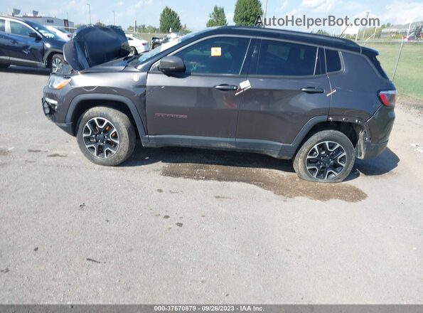 3C4NJDDB1LT166797 2020 JEEP COMPASS Серый Вид задней части салона