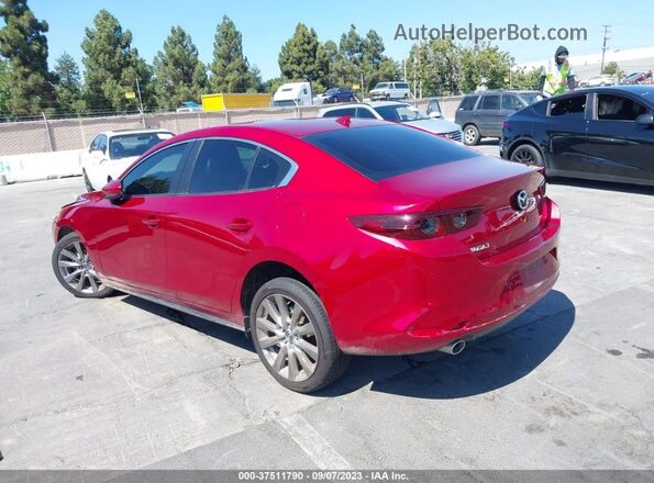3MZBPADL8KM108264 2019 MAZDA 3 Красный Задняя левая четверть