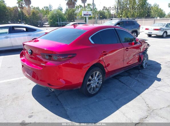3MZBPADL8KM108264 2019 MAZDA 3 Красный Задняя правая четверть