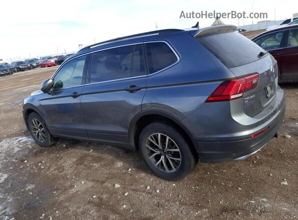 3VV2B7AX3KM011258 2019 VOLKSWAGEN TIGUAN Blue Rear left