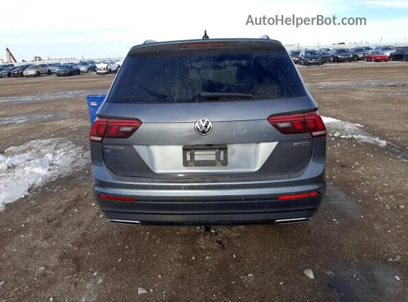 3VV2B7AX3KM011258 2019 VOLKSWAGEN TIGUAN Blue Rear view