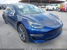 2021 Tesla Model 3 Long Range Dual Motor All-wheel Drive Синий vin: 5YJ3E1EB2MF059685
