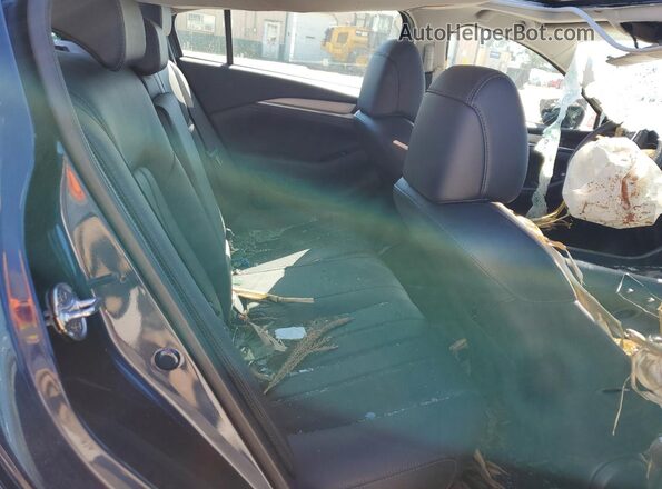 JM1GL1VM5L1524508 2020 MAZDA CX-3 Black Widok wnętrza z tyłu