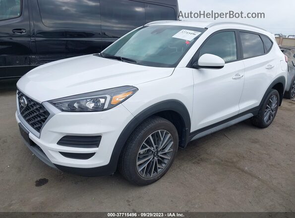 KM8J33AL8LU176728 2020 HYUNDAI TUCSON Белый Передняя левая четверть