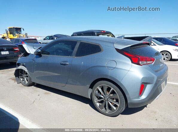KMHTG6AF1KU014396 2019 HYUNDAI VELOSTER Silver Панорамний вид салону 360°