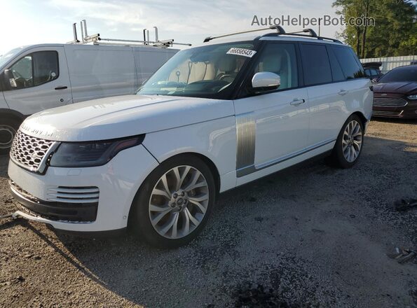 SALGS2RUXMA446692 2021 LAND ROVER RANGE White Vista tres cuartos delantera izquierda