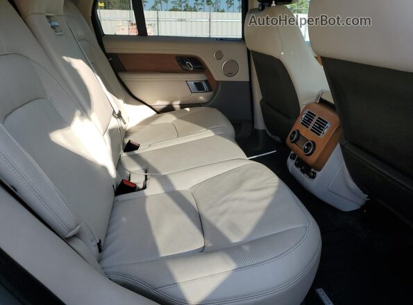 SALGS2RUXMA446692 2021 LAND ROVER RANGE White Vista interior trasera