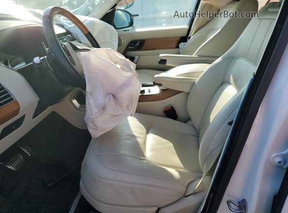 SALGS2RUXMA446692 2021 LAND ROVER RANGE White Vista interior delantera