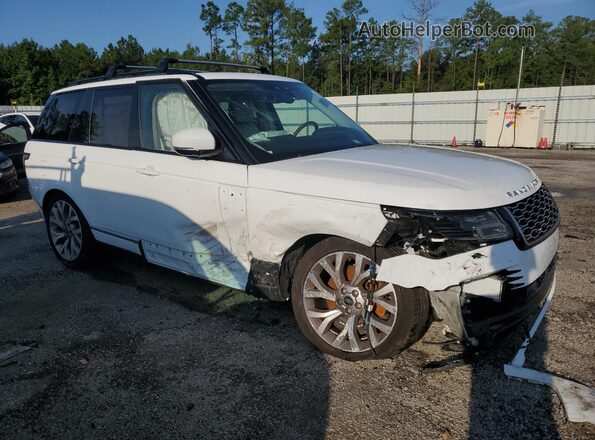 SALGS2RUXMA446692 2021 LAND ROVER RANGE White Delantero derecho