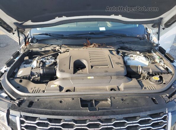 SALGS2RUXMA446692 2021 LAND ROVER RANGE White Vista del compartimento del motor