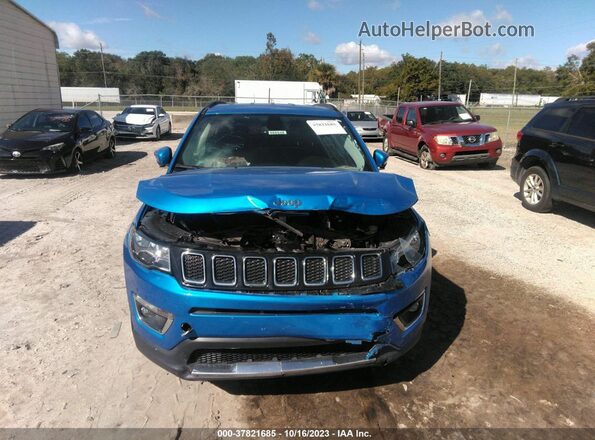 3C4NJCCB0LT187555 2020 JEEP COMPASS Blue Widok zestawu wskaźników