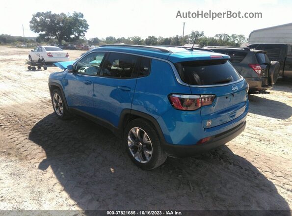 3C4NJCCB0LT187555 2020 JEEP COMPASS Blue Tył lewy