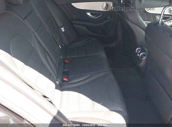 55SWF8HB6KU306667 2019 MERCEDES-BENZ C-CLASS Black Widok naklejki z numerem VIN