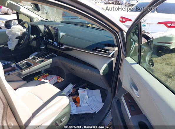 5TDJRKEC1MS017451 2021 TOYOTA LE Серый Вид салона спереди