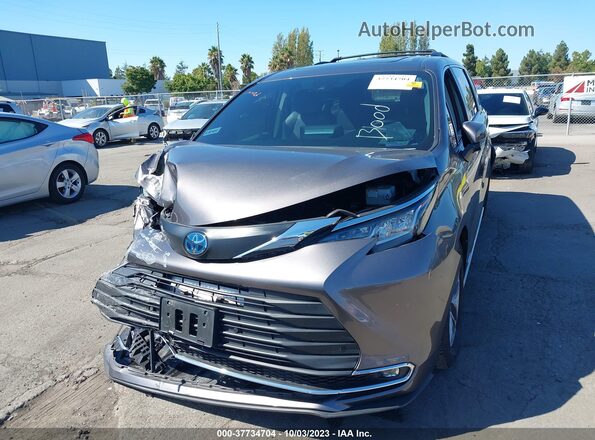 5TDJRKEC1MS017451 2021 TOYOTA LE Серый Вид щитка приборов