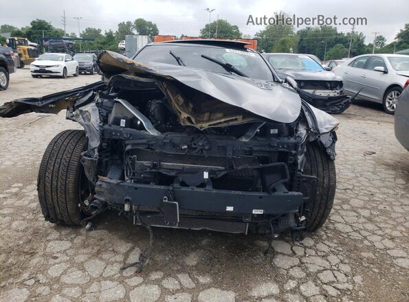 KNAE45LC5M6090176 2021 KIA STINGER Черный Вид спереди