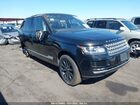 2017 Land Rover Range Rover 3.0l V6 Turbocharged Diesel Hse Td6 Black vin: SALGS2FK8HA349306