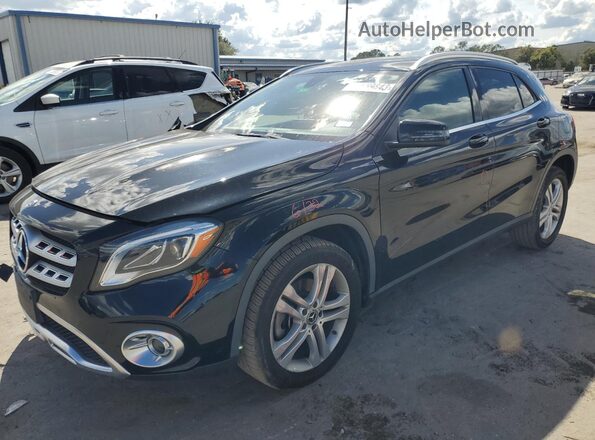 W1NTG4EB4LU040002 2020 MERCEDES-BENZ GLA Black წინა მარცხენა ხედი სამი მეოთხედიდან