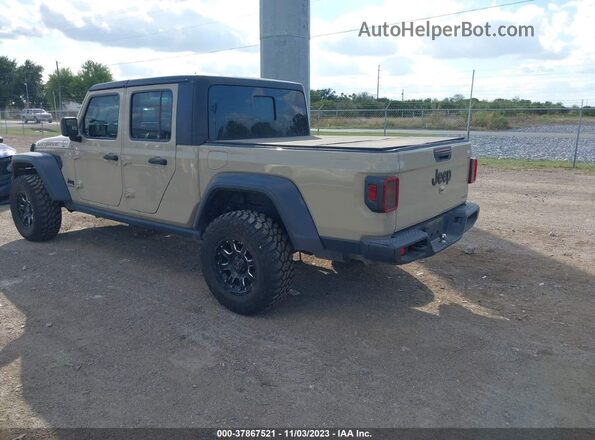 1C6HJTAG2LL203480 2020 JEEP GLADIATOR Cream Tył lewy