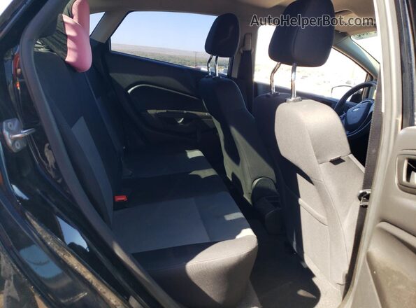 3FADP4AJ4KM140957 2019 FORD FIESTA Black Widok tylnych siedzeń