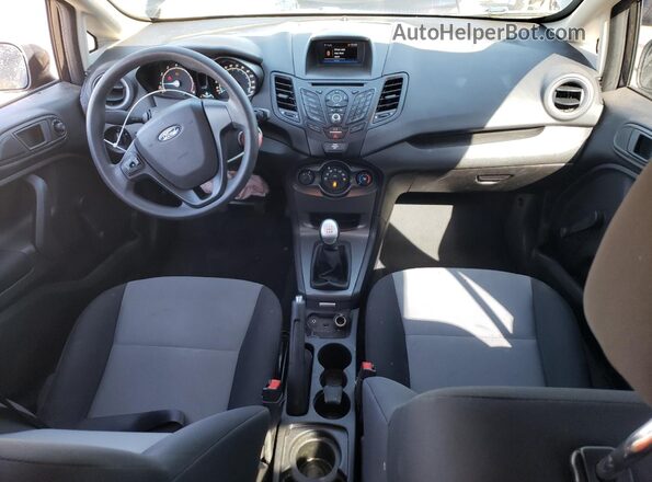 3FADP4AJ4KM140957 2019 FORD FIESTA Black Widok deski rozdzielczej