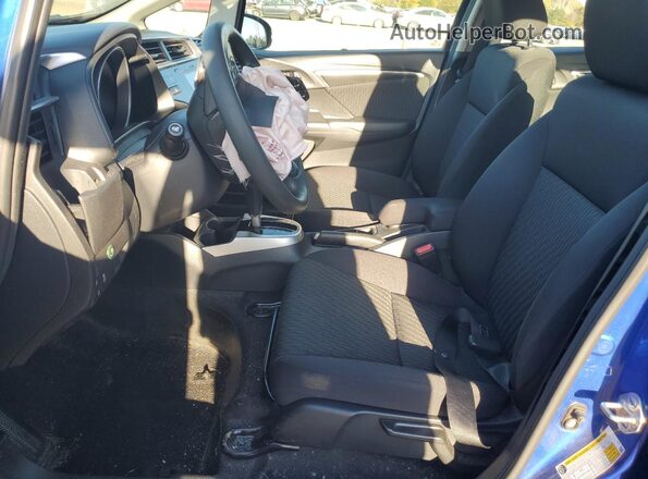 3HGGK5H89LM706905 2020 HONDA FIT Blue Widok wnętrza z przodu