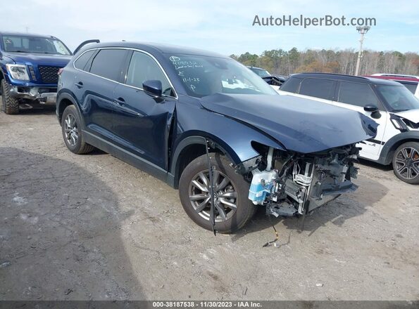 JM3TCBCY9L0408932 2020 MAZDA CX-9 Blue Przód prawy