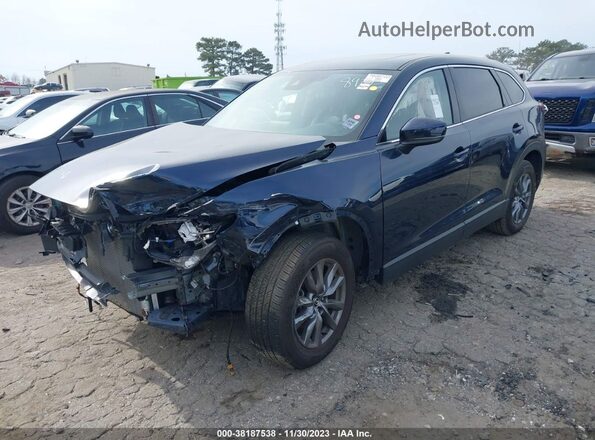 JM3TCBCY9L0408932 2020 MAZDA CX-9 Blue Przód lewy