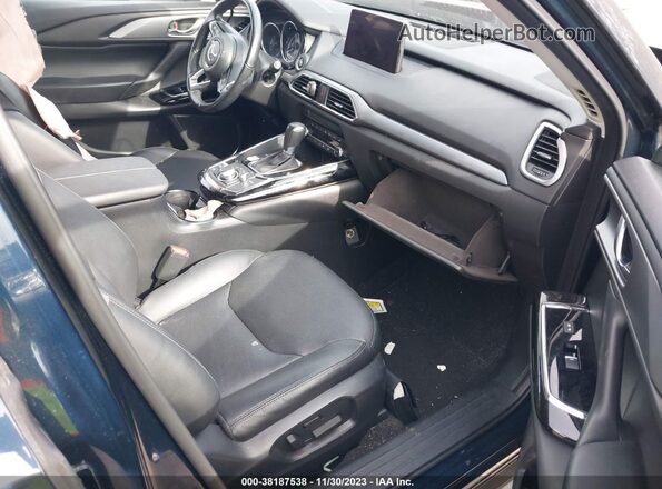 JM3TCBCY9L0408932 2020 MAZDA CX-9 Blue Widok wnętrza z przodu