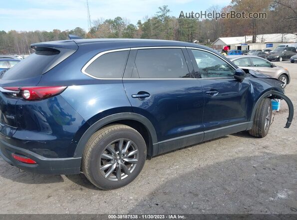 JM3TCBCY9L0408932 2020 MAZDA CX-9 Blue Widok wnętrza z tyłu