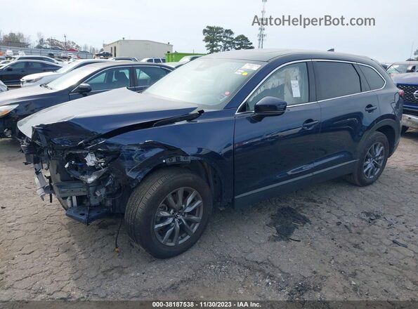 JM3TCBCY9L0408932 2020 MAZDA CX-9 Blue Widok wnętrza 360 stopni