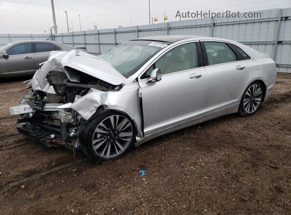3LN6L5MUXJR601568 2018 LINCOLN MKZ Silver წინა მარცხენა ხედი სამი მეოთხედიდან