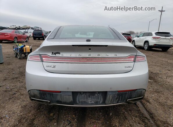 3LN6L5MUXJR601568 2018 LINCOLN MKZ Silver უკანა ხედი