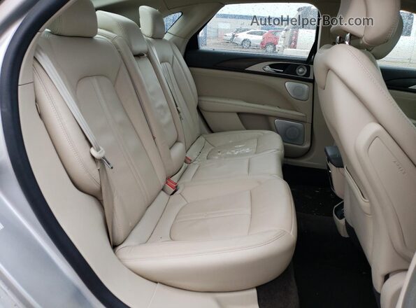 3LN6L5MUXJR601568 2018 LINCOLN MKZ Silver უკანა სავარძლების ხედი