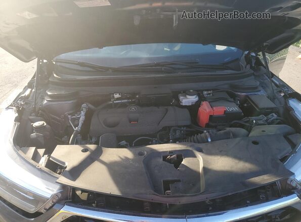 5J8TC1H36ML008618 2021 ACURA RDX Серый Вид задней части салона