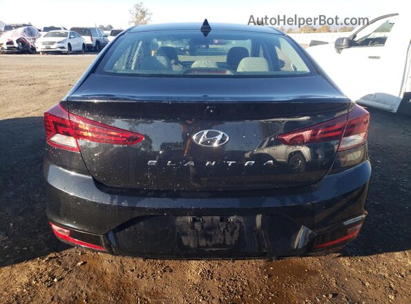 5NPD84LF9LH512560 2020 HYUNDAI ELANTRA Black Հետևի տեսք