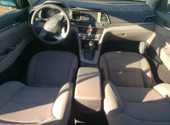 5NPD84LF9LH512560 2020 HYUNDAI ELANTRA Black Առջևի վահանակի տեսք