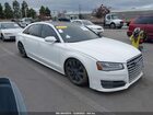 2017 Audi A8 L 3.0t White vin: WAU44AFD3HN013035