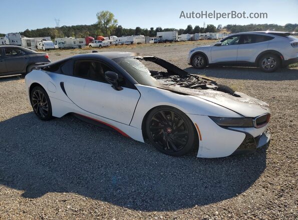 WBY2Z2C53GV675404 2016 BMW I8 White Вид салону спереду