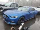 2017 Ford Mustang Gt Синий vin: 1FA6P8CF3H5240541