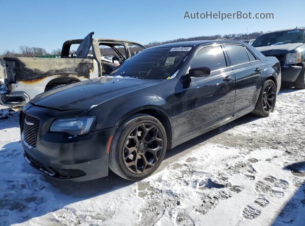 2C3CCABG9KH637976 2019 CHRYSLER 300 Черный Передняя левая четверть
