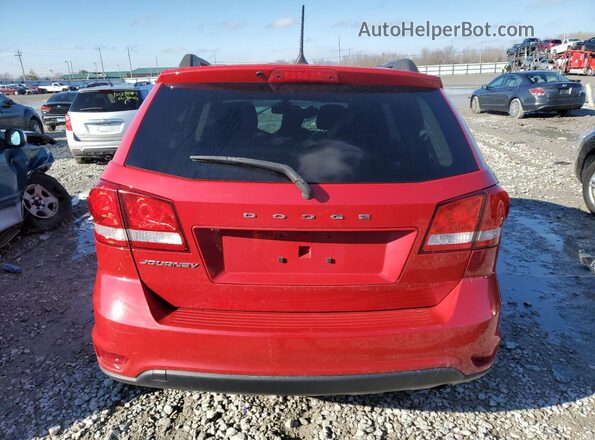 3C4PDCBB9KT773882 2019 DODGE JOURNEY Red Rear view