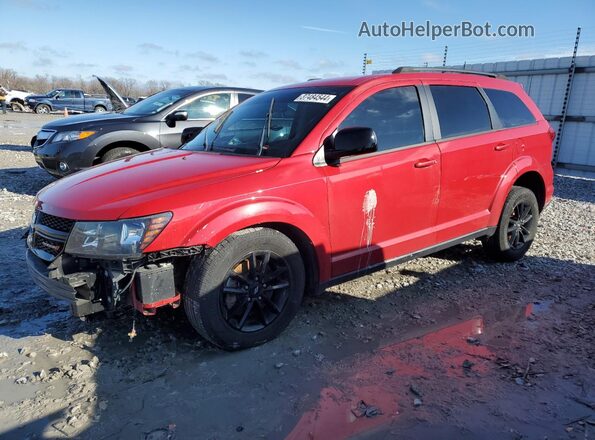3C4PDCBB9KT773882 2019 DODGE JOURNEY Red Front left