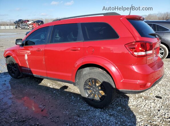 3C4PDCBB9KT773882 2019 DODGE JOURNEY Red Rear left