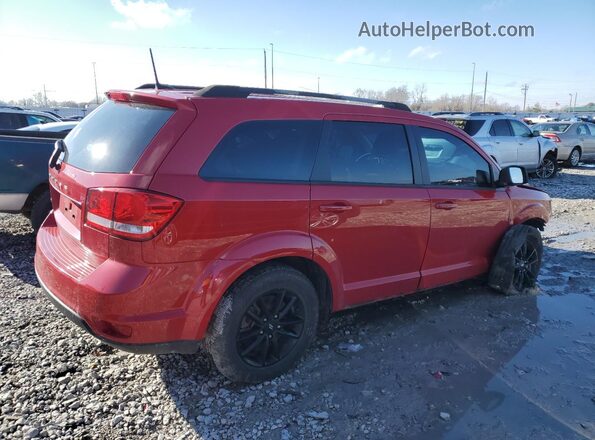 3C4PDCBB9KT773882 2019 DODGE JOURNEY Red Rear right